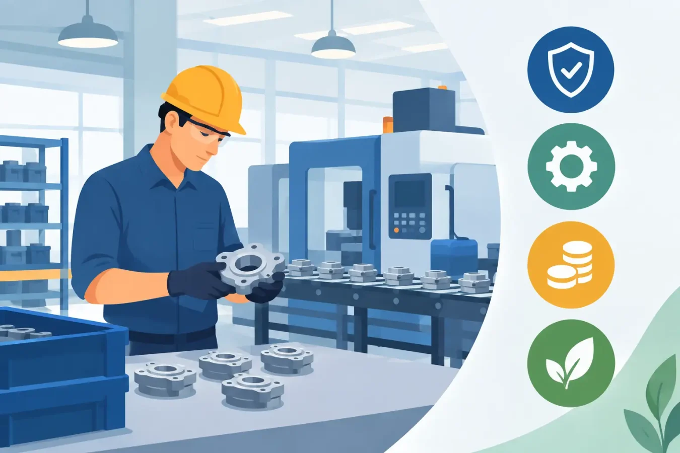 Beneficios de la fabricación propia industrial
