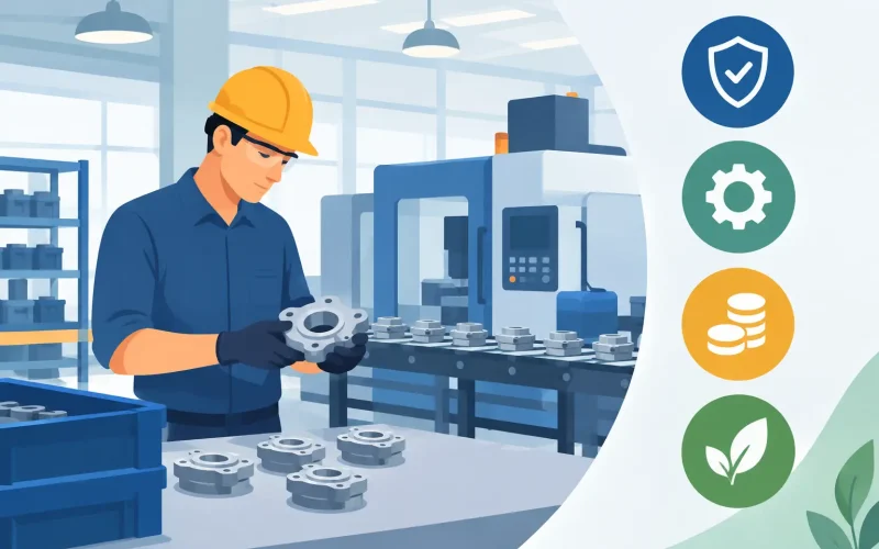 Beneficios de la fabricación propia industrial