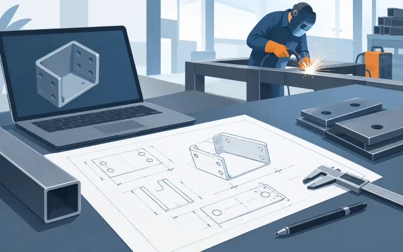 Guía de planos para fabricación metálica