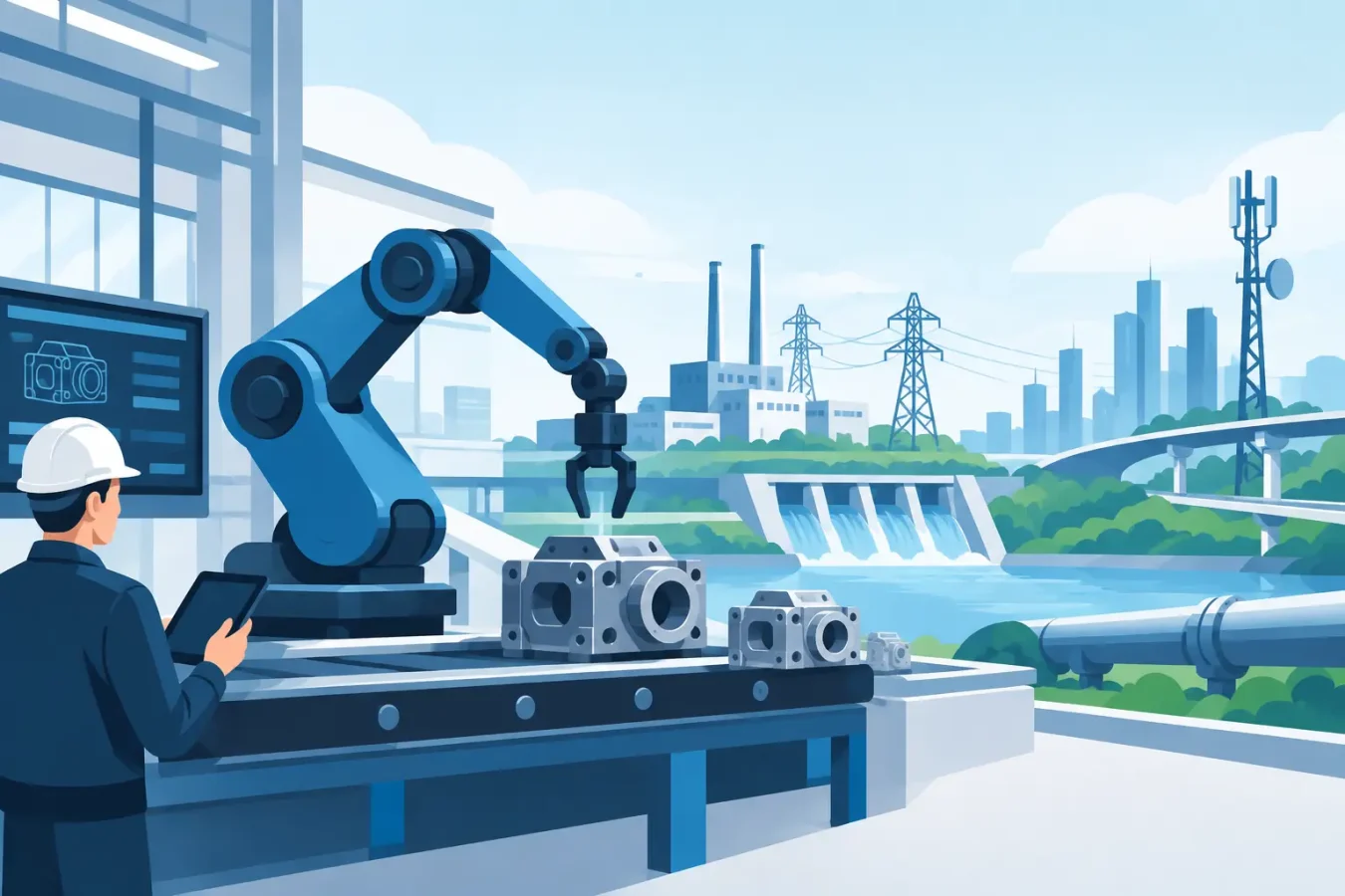 Manufactura avanzada para infraestructura crítica