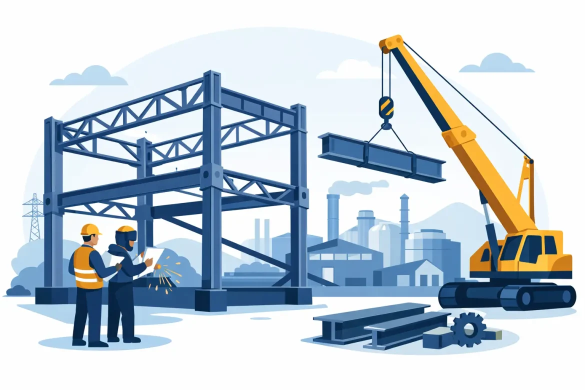Fabricación de estructuras metálicas industriales