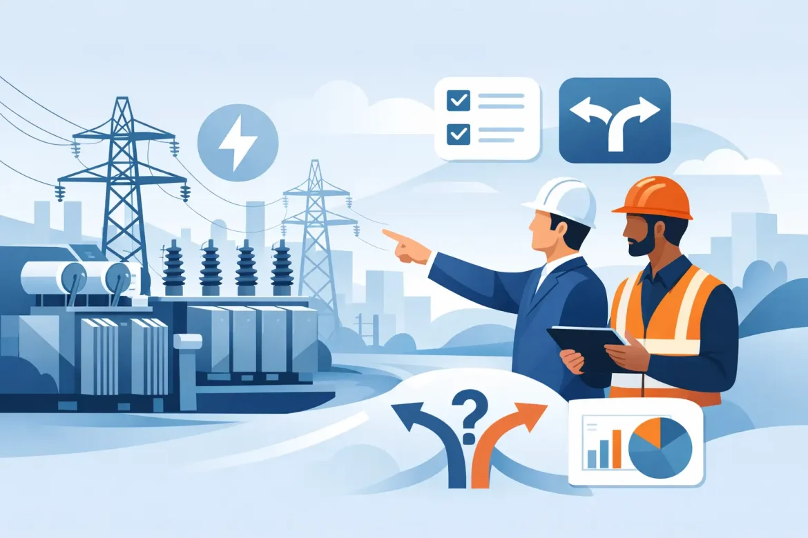 Ingeniería de subestaciones: decisiones críticas