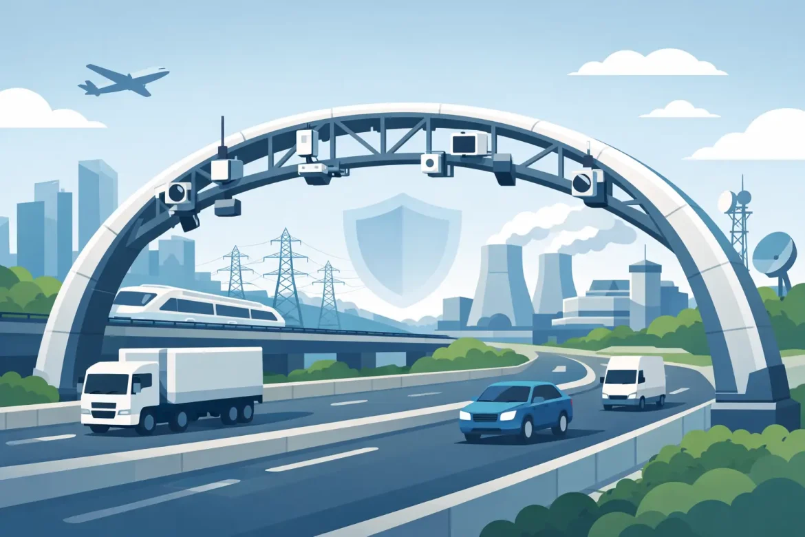 Arcos viales para infraestructura crítica